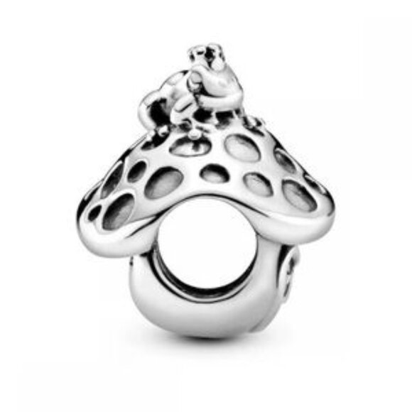Pandora Silver Mushroom Charm - Picture 3 of 5